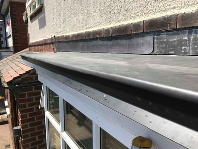 Bay Window Rubber Roof Installation in Ilkeston